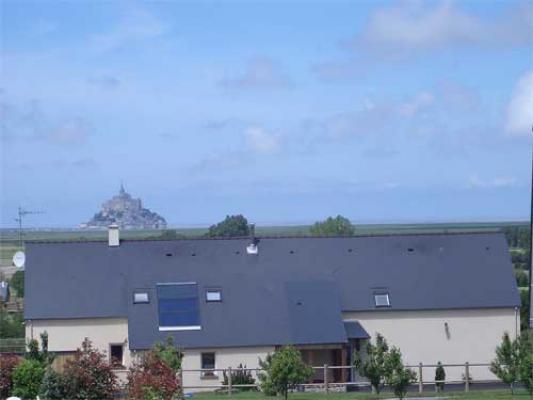 Bed and Breakfast Le Moulin De La Butte Huisnes-sur-Mer Exterior foto